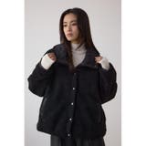 リバーシブルキルティングボアブルゾン | AZUL BY MOUSSY | 詳細画像17