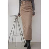 BEG | AZUL DENIM/ハイウエストスカート | AZUL BY MOUSSY