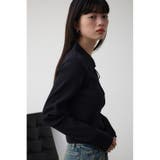 レースアップポロカラーニット | AZUL BY MOUSSY | 詳細画像12
