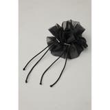 BLK | シアードローストリングシュシュ | AZUL BY MOUSSY