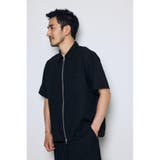 メッシュジップシャツ | AZUL BY MOUSSY | 詳細画像2