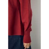 サイドラッフルペプラムニットトップス | AZUL BY MOUSSY | 詳細画像16 