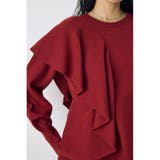 サイドラッフルペプラムニットトップス | AZUL BY MOUSSY | 詳細画像13 