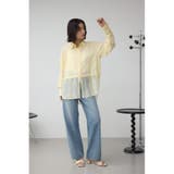 C/T冷感 切替シアーデザインシャツ | AZUL BY MOUSSY | 詳細画像25 