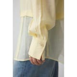 C/T冷感 切替シアーデザインシャツ | AZUL BY MOUSSY | 詳細画像32 