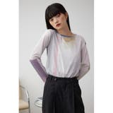 アソートパターンシアートップス | AZUL BY MOUSSY | 詳細画像38 