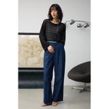 クロップドクロシェニットトップス | AZUL BY MOUSSY | 詳細画像14