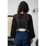 クロップドクロシェニットトップス | AZUL BY MOUSSY | 詳細画像17