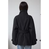 B-HEATスタンドカラーミドルコート | AZUL BY MOUSSY | 詳細画像7 