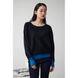 バイカラードルマンニットプルオーバー | AZUL BY MOUSSY | 詳細画像2