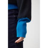 バイカラードルマンニットプルオーバー | AZUL BY MOUSSY | 詳細画像9