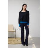 バイカラードルマンニットプルオーバー | AZUL BY MOUSSY | 詳細画像3