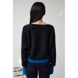 バイカラードルマンニットプルオーバー | AZUL BY MOUSSY | 詳細画像6