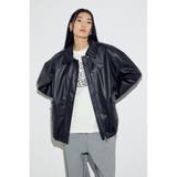 フェイクレザーミドルブルゾン | AZUL BY MOUSSY | 詳細画像18 