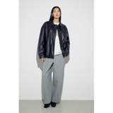 フェイクレザーミドルブルゾン | AZUL BY MOUSSY | 詳細画像20 