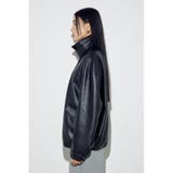フェイクレザーミドルブルゾン | AZUL BY MOUSSY | 詳細画像23