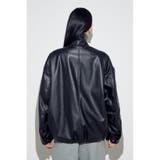フェイクレザーミドルブルゾン | AZUL BY MOUSSY | 詳細画像24