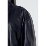 フェイクレザーミドルブルゾン | AZUL BY MOUSSY | 詳細画像25 