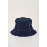 BLU | CUT OFF DENIM BUCKET HAT | AZUL BY MOUSSY