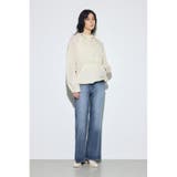 AZUL DENIM センタープレスフレアデニム | AZUL BY MOUSSY | 詳細画像6
