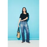 AZUL DENIM センタープレスフレアデニム | AZUL BY MOUSSY | 詳細画像8