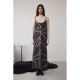 ライン柄ニットキャミワンピセット | AZUL BY MOUSSY | 詳細画像42