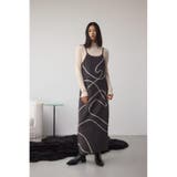 ライン柄ニットキャミワンピセット | AZUL BY MOUSSY | 詳細画像33 