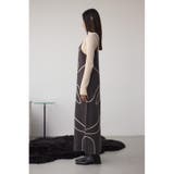 ライン柄ニットキャミワンピセット | AZUL BY MOUSSY | 詳細画像36 