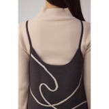 ライン柄ニットキャミワンピセット | AZUL BY MOUSSY | 詳細画像39