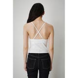 BASIC BACK CROSS CAMISOLE | AZUL BY MOUSSY | 詳細画像3 