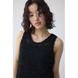 クロシェニットタンク | AZUL BY MOUSSY | 詳細画像10