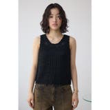 クロシェニットタンク | AZUL BY MOUSSY | 詳細画像13