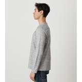 SLUB PILE LONG TEE | AZUL BY MOUSSY | 詳細画像26