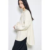 スリーブボタンストライプシャツ | AZUL BY MOUSSY | 詳細画像6 
