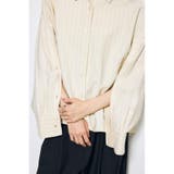 スリーブボタンストライプシャツ | AZUL BY MOUSSY | 詳細画像11 