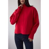 RED | アソートカラーハイネックニットトップス | AZUL BY MOUSSY