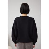 ロゴ刺繍ニットトップス | AZUL BY MOUSSY | 詳細画像7 