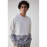 SWITCHING KNIT PULLOVER | AZUL BY MOUSSY | 詳細画像2