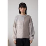 コンビネーションバイカラーニット | AZUL BY MOUSSY | 詳細画像5 