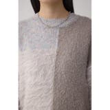 コンビネーションバイカラーニット | AZUL BY MOUSSY | 詳細画像9 