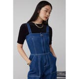 デニムベアワイドオールインワン | AZUL BY MOUSSY | 詳細画像2