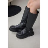 ボリュームソールロングブーツ | AZUL BY MOUSSY | 詳細画像3 