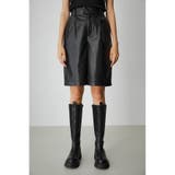 FAUX LEATHER HALF PANTS | AZUL BY MOUSSY | 詳細画像5 