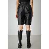 FAUX LEATHER HALF PANTS | AZUL BY MOUSSY | 詳細画像7 