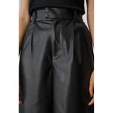 FAUX LEATHER HALF PANTS | AZUL BY MOUSSY | 詳細画像8 