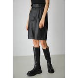 BLK | FAUX LEATHER HALF PANTS | AZUL BY MOUSSY