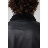 ボアライニング合皮ブルゾン | AZUL BY MOUSSY | 詳細画像9 