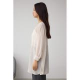 前後2WAY5分袖前リボンブラウス | AZUL BY MOUSSY | 詳細画像6 