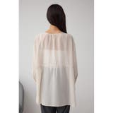 前後2WAY5分袖前リボンブラウス | AZUL BY MOUSSY | 詳細画像7 