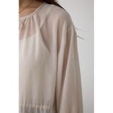 前後2WAY5分袖前リボンブラウス | AZUL BY MOUSSY | 詳細画像9 